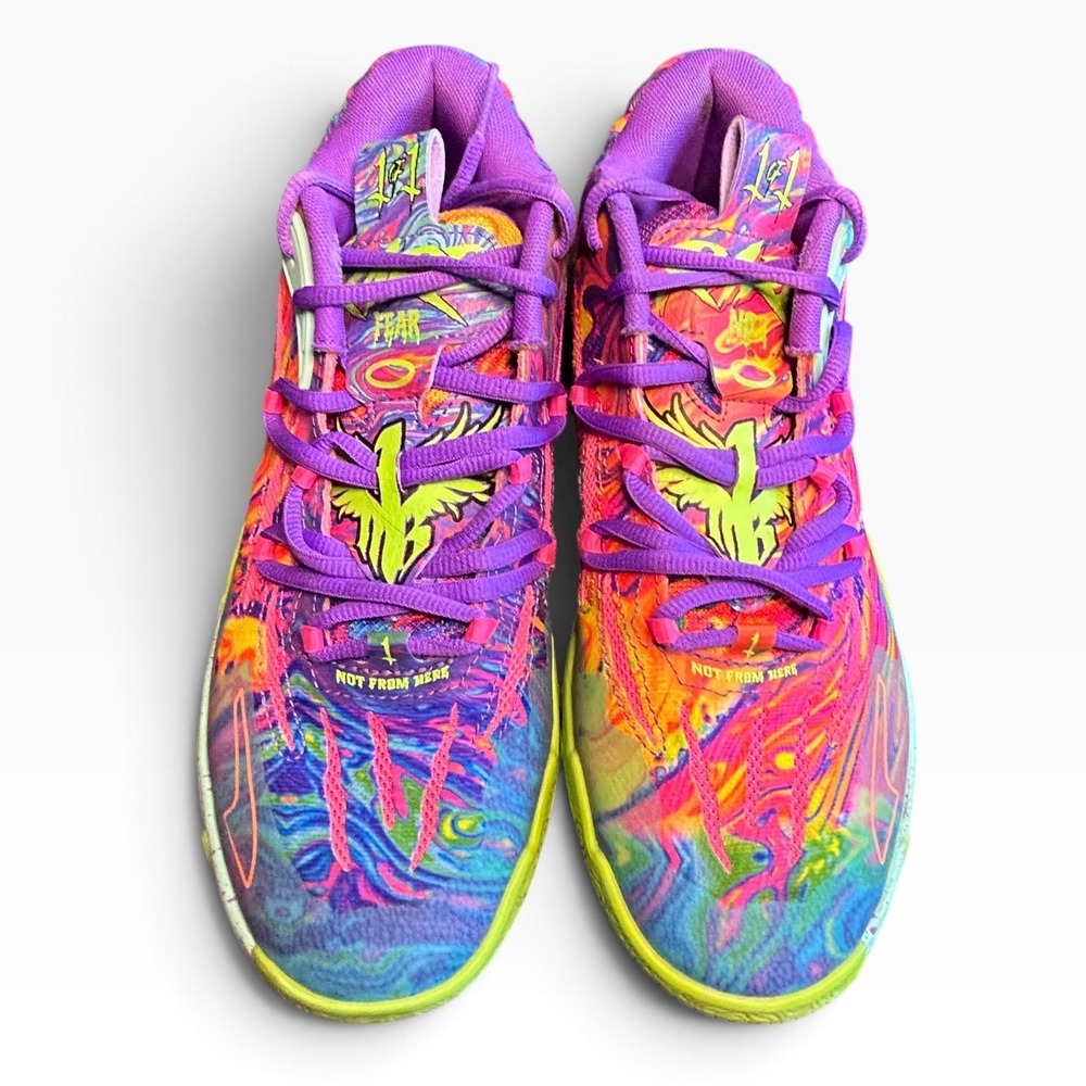 Puma MB.03 Toxic LaMelo Ball Basketball Shoes Multi-Color Womens 7